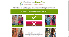 Desktop Screenshot of destination-bien-etre.com